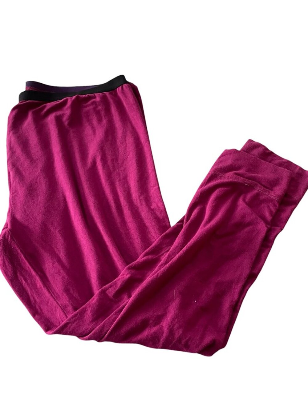 MeUndies Micromodal Pajama Pants Size 4X Magenta Purple Sleep Lounge Slim Leg